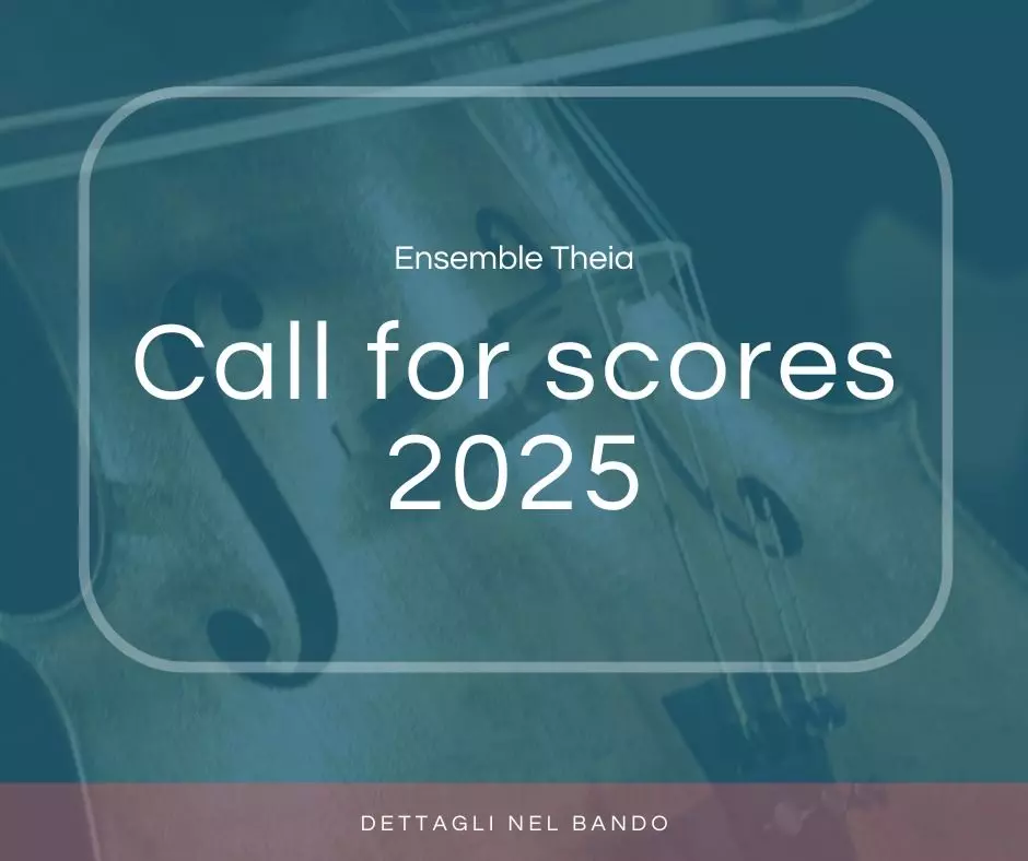 call for scores poster
